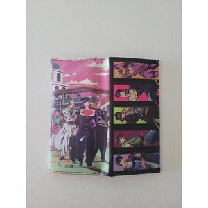Japanese Anime Jojo's Bizarre Adventure Characters Rectangular Purse Wallet